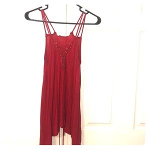 H&M brand Coachella Collection - XS red tank top